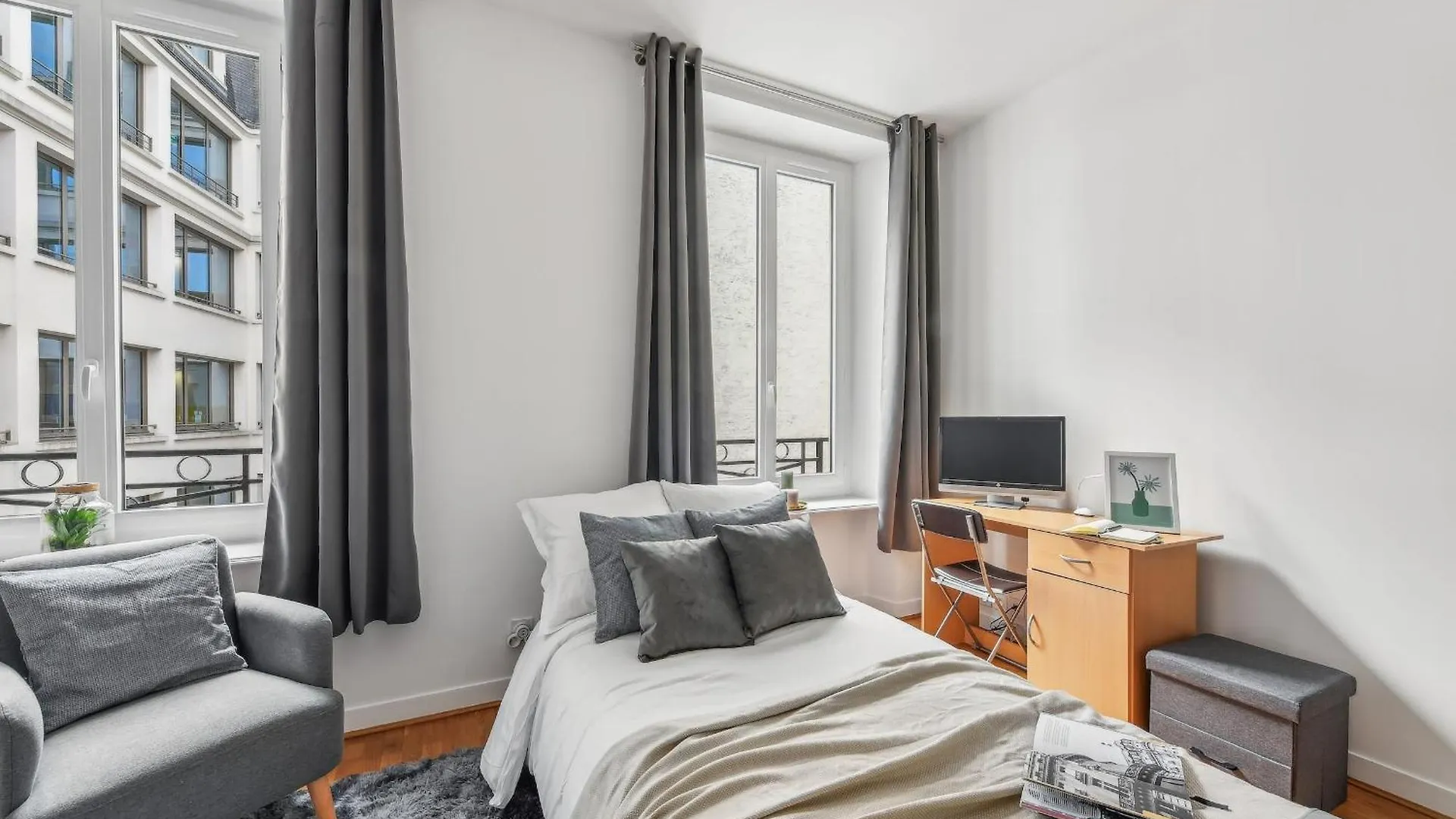 Apartamento Galeries Lafayette Haussmann - 1br - Cityapartmentstay